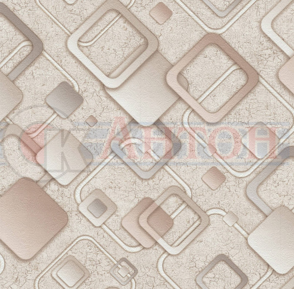  6275-2 Ромбы дупл. с перл. беж (12) дуплекс 10,05*0,53