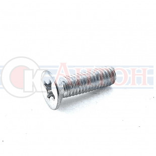 27782-2Винт с потай.головкой М6х25мм 7шт полная резьба оцинкованный