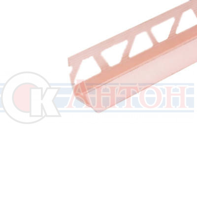 Уголок д/плитки №7  внутр. розовый