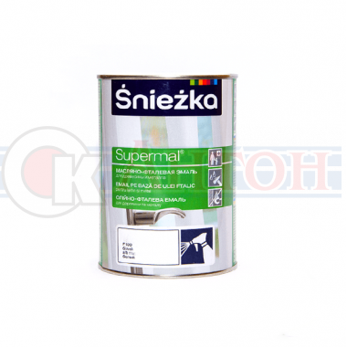 СНЕЖКА Эмаль 0,8л Белая