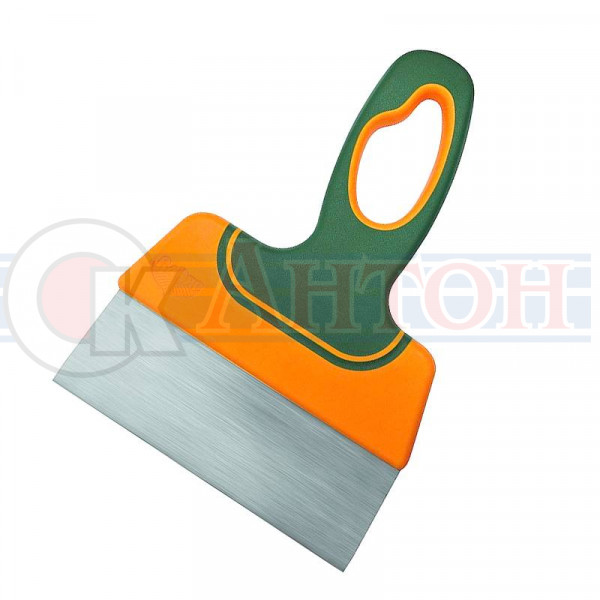 Шпатель фасад нерж 150мм двухкомпонентная ручка 