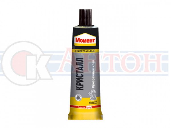 Клей Момент Кристал 125мл водост. Хенкель(1уп-6шт)