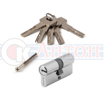 Мех-м цилиндровый 60 мм (30х30) ZM-60-CR перф. ключ хром Avers