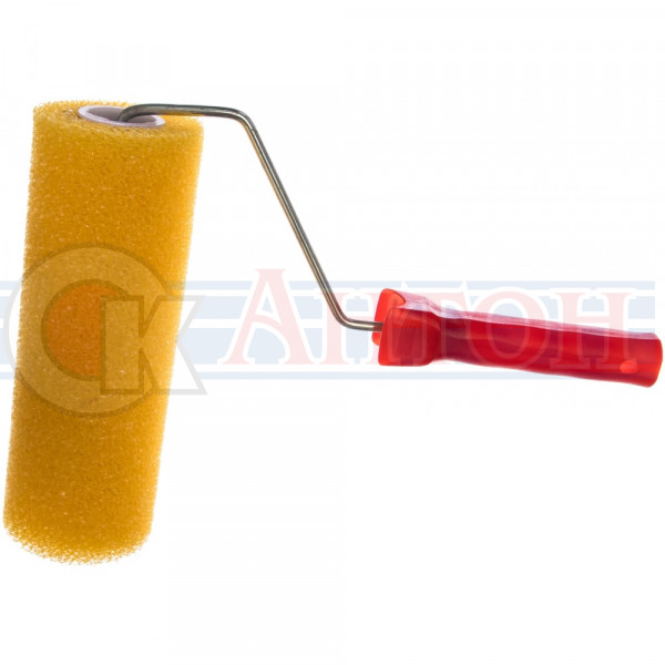 Валик поролон структурный 40*80*230мм с бюгелем 6мм ПРОФИ FIT