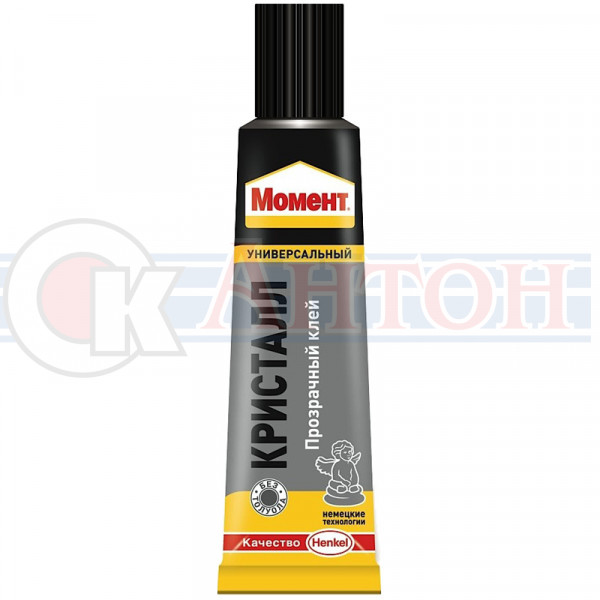 Клей Момент Кристал 30мл водост .Хенкель(1уп-10шт)