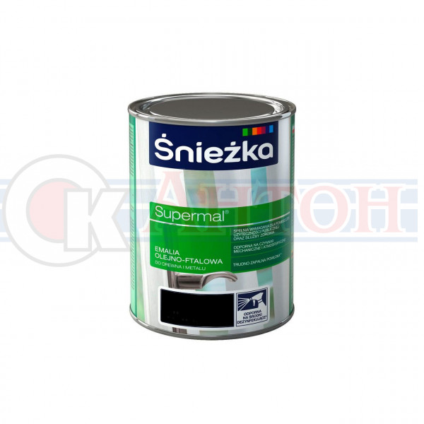 СНЕЖКА Эмаль 0,8л Черная