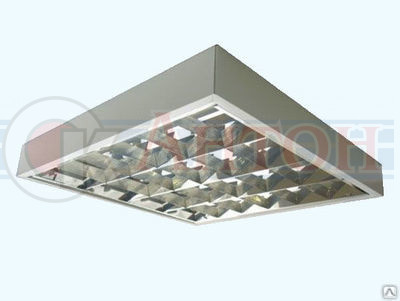 Светильник ЛПО 4х18 накладной ЭПРА