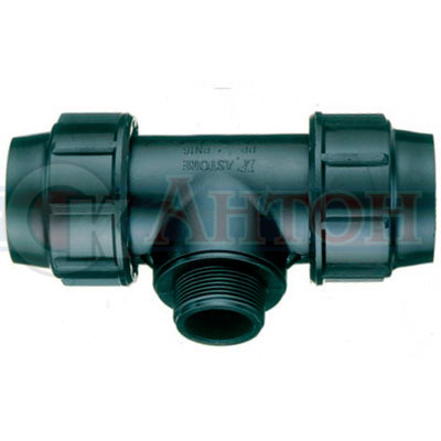Тройник д/ППВД нар. р.40*1*40