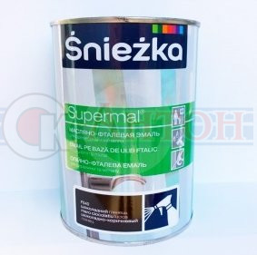 СНЕЖКА Эмаль 0,8л Шоколадная