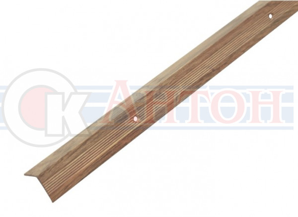 Порожки-угол 24*10мм (0,9м) дуб медовый