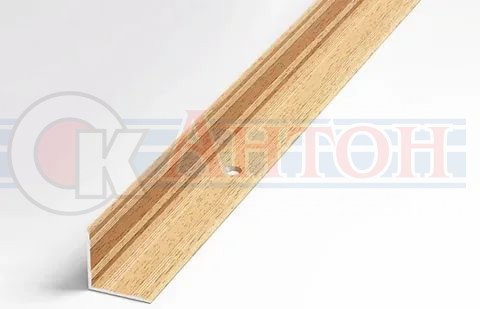 Порожки-угол внутр. 20*20мм (0,9м) бук натуральныйХХХ