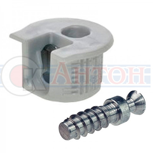 Стяжка-эксцентрик серый d-20мм