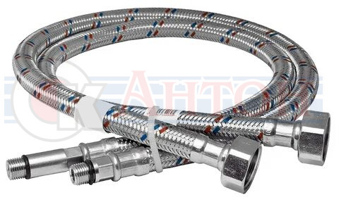 Шланг вода пара 120см в силиконе
