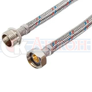 Шланг водяной  80см Г-Ш в силиконе