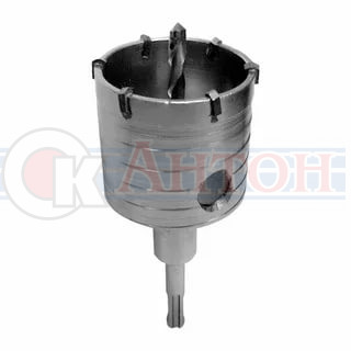 Сверло корончатое (буровая коронка) по бет.SDS+d=73мм БИБЕР