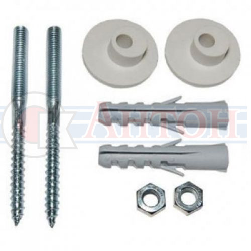 Комплект для крепления раковины дюбель, шпилька