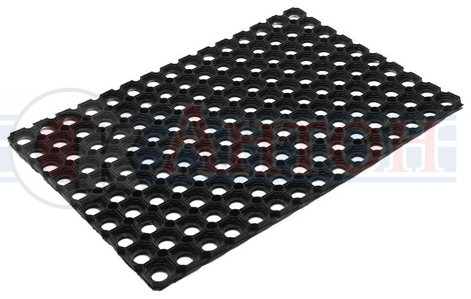 Коврик придверный резиновый Решетка R/HOLLOW MATS 50*80 16 mm 