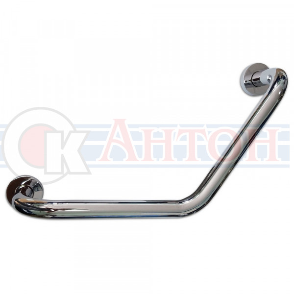 Ручка в ванную Премиум изогнутая антивандал.нерж 