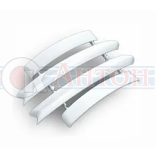 Набор комплектующих к наличнику с кабель-каналом белый