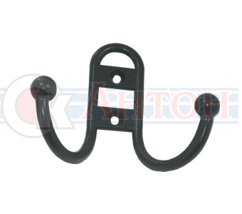 Крючок-вешалка №13 чёрный