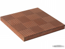 Плитка тротуарная Шоколадка коричневая 300*300*30  