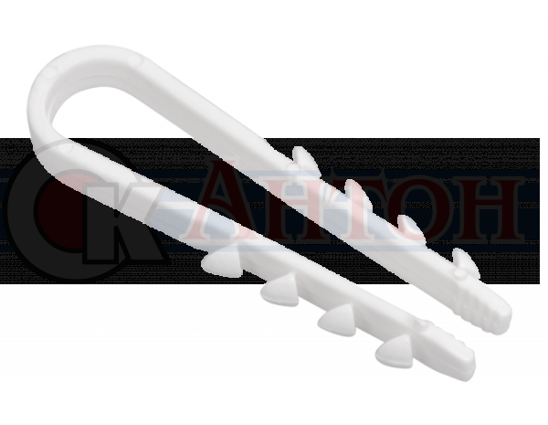 60452-0Дюбель хомут 19-25 мм нейлон белый (100шт)