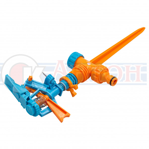 Распылитель д/шланга импульсный с регулировкой угла горизонта пластиковый 64-2-002 Yard 