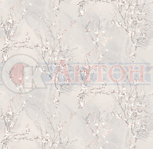 287505 Обои Victoria Stenova Da vinci фон 10,05*1,06 горячее тиснение на флизе (6)