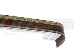 Карниз СМ3 Монарх 300см Корень ореха С ПОВОРОТАМИ