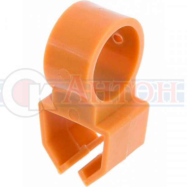 Крепление шины к карнизу бежевый