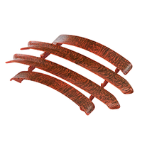 Набор комплектующих к наличнику с кабель-каналом вишня темная