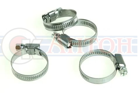 99330тХомут обжимной 9мм (нержавеющая сталь) 32-50мм