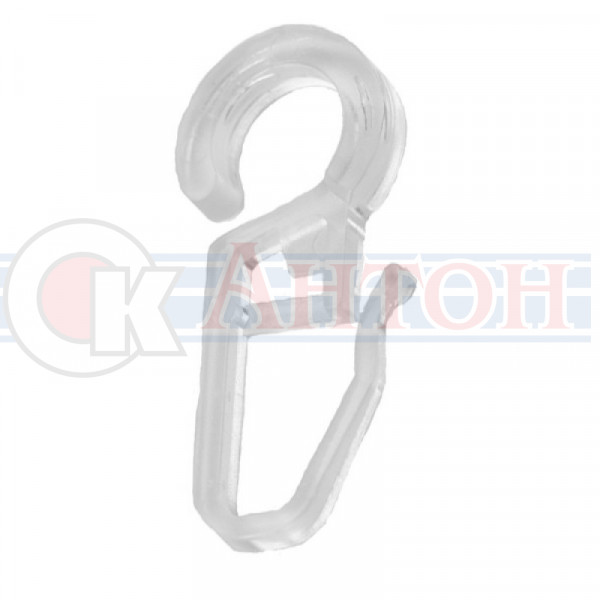 Крючок на кольцо белый Валанс