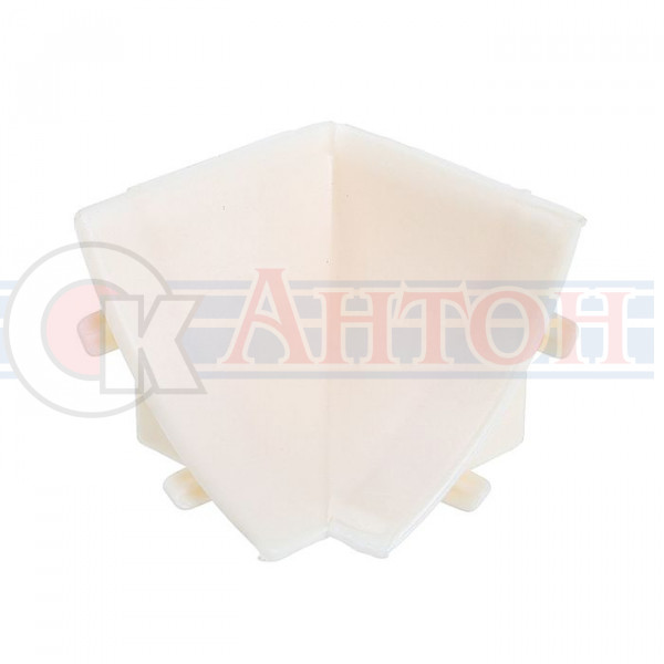 Угол внутр к плинтусу для столешницы Идеал Слоновая кость