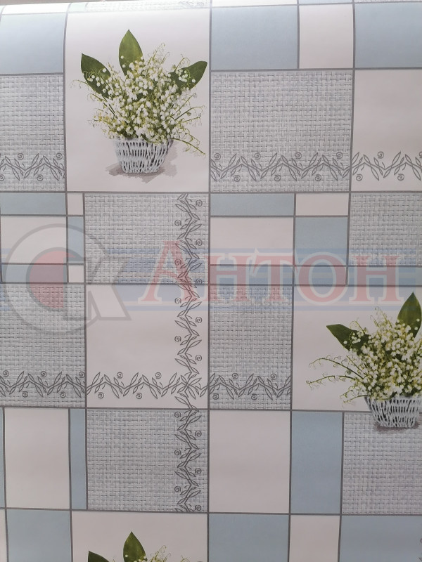 Ландыши-01 Ф776 С3В гр.2 Обои бумага мойка 0,53*10,05м Саратов (15)