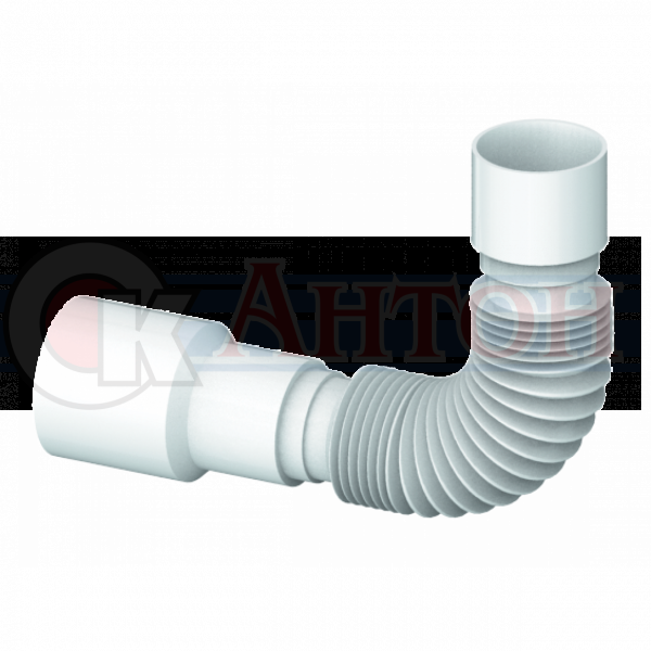 D40 Соединение гибкое 400мм (без гайки) Unicorn