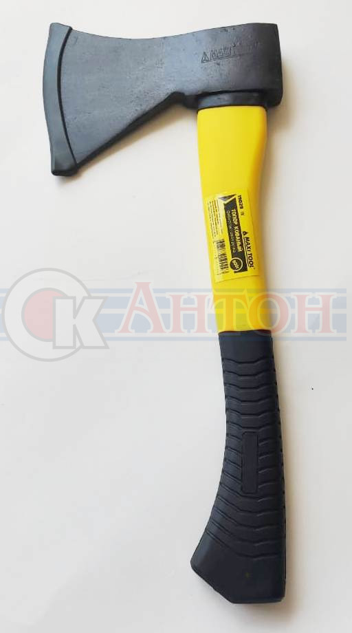 Топор 600г кованый фибергласовая ручка 19032 MaxsiTool