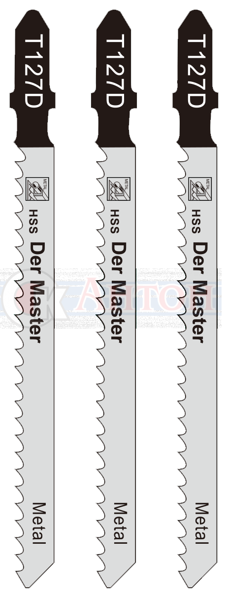 Полотно д /эл. лобзика Т127D (3шт)