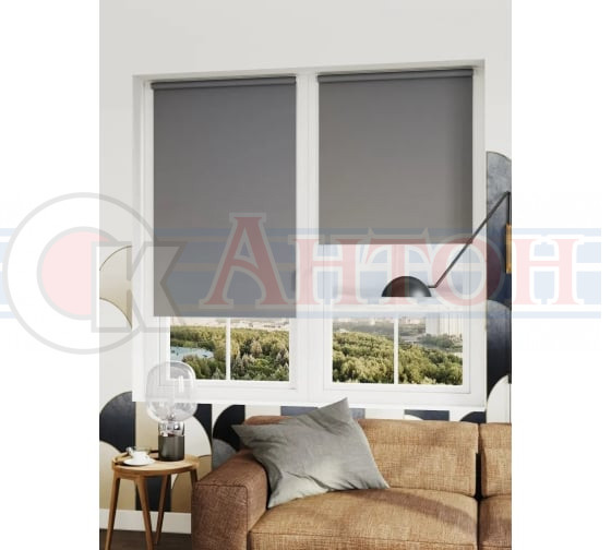 Мини Роллета Лестер 38*175 графит