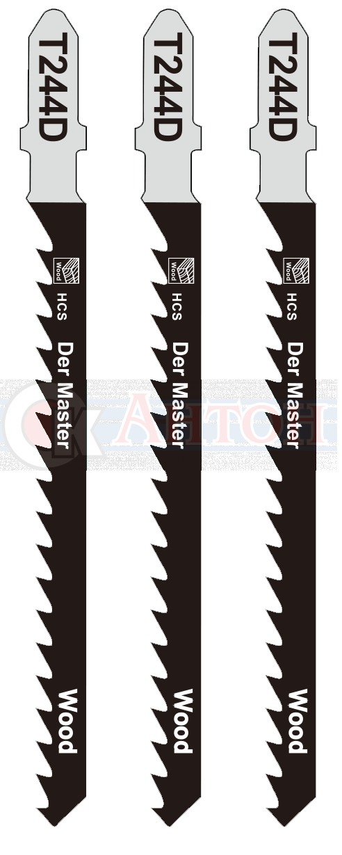 Полотно д /эл. лобзика Т244D (3шт/уп) MaxsiTool