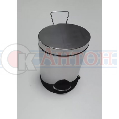 Ведро с пед. нерж.хр. овал. 5л  105 L