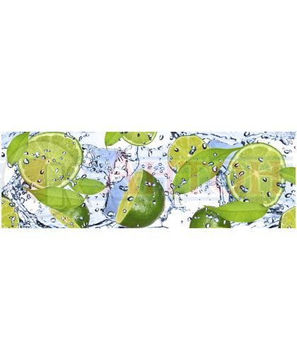 КУХОННЫЙ ФАРТУК двп Лайм 0,695 х 2,07х4мм.