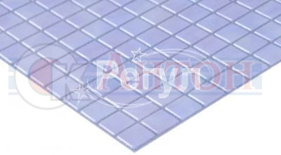 Панель ПВХ Мозаика "Сияние серебро" 957х480мм (0,4593кв.м.).