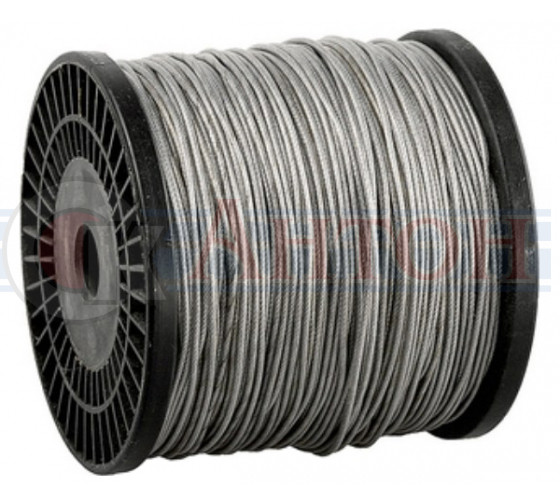 Трос 3/4мм (200м) в ПВХ-оплетке пром