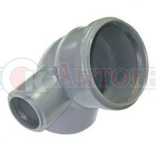 Отвод ПВХ 110х50 /90 левый РТП.