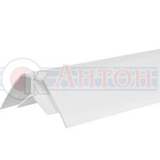 Уголок внутр. 8мм*3м (пластик) глянец