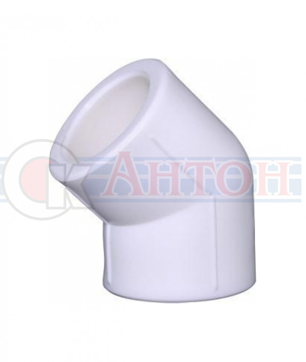 ПП угольник 45* d. 20мм