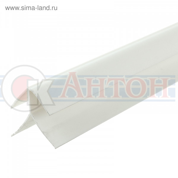 Уголок наруж. 8мм*3м (пластик)глянец