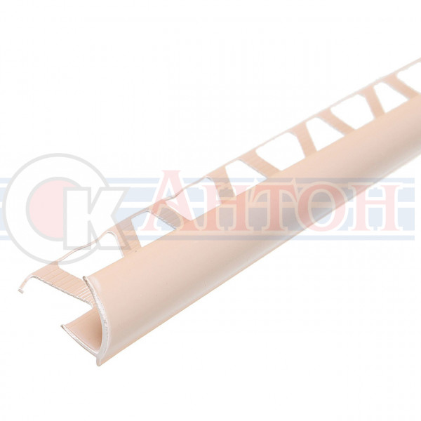 Уголок д/плитки №7 розовый крем