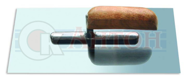 Гладилка нерж. 130*280*0,7мм дерев.ручка ДМ